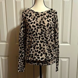 Torrid Women’s Long Sleeve Cheetah Print Size 0 Like brand new condition